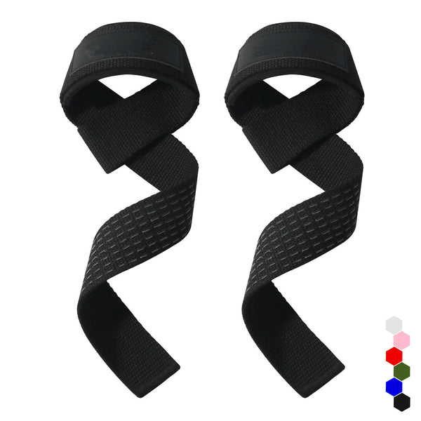 Lifting Straps Wrist wraps black (2 stk) - nylon