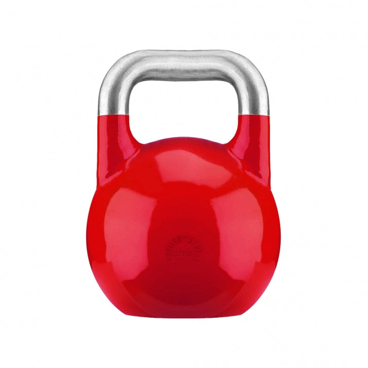 Se Competition kettlebell 32 kg - Rød hos Billig-fitness.dk